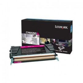 Картридж лазерный Lexmark C746A2MG | C746A1MG | C746A3MG пурпурный 7000 стр