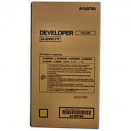 Девелопер (блок проявки) Konica Minolta DV-617Y | A1U9760 желтый 850000 стр