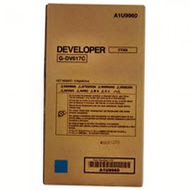 Девелопер (блок проявки) Konica Minolta DV-617C | A1U9960 голубой 850000 стр