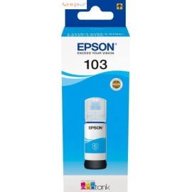 Картридж струйный Epson 103 | C13T00S24A голубой 65 мл