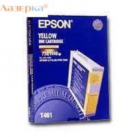 Картридж струйный Epson T461 | C13T461011 желтый 110 мл