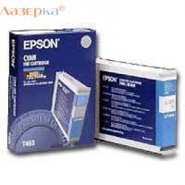 Картридж струйный Epson T463 | C13T463011 голубой 110 мл