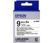 Картридж ленточный Epson LK-3WBW | C53S653007 черный на белом 9 мм 9 м