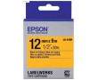 Картридж ленточный Epson LK-4YBP | C53S654008 черный на желтом 12 мм 9 м
