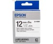 Картридж ленточный Epson LK-4WBN | C53S654021 черный на белом 12 мм 9 м