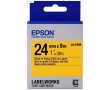 Картридж ленточный Epson LK-6YBP | C53S656005 черный на желтом 24 мм 9 м
