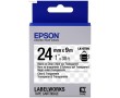 Картридж ленточный Epson LK-6TBN | C53S656007 черный на прозрачном 24 мм 9 м