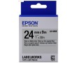 Картридж ленточный Epson LK-6SBE | C53S656009 черный на серебристом 24 мм 9 м