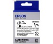 Термоусадочная трубка Epson LK-6WBA14 | C53S656903 черный на белом 24 мм 2,5 м