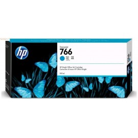 HP 766 | P2V89A картридж струйный [P2V89A] голубой 300 мл (оригинал) 