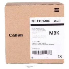 Canon PFI-1300MBK | 0810C001 картридж струйный [PFI-1300MBK] черный-матовый 330 мл (оригинал) 