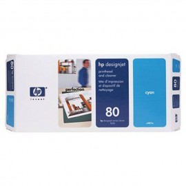 HP 80 | C4821A печатающая головка [C4821A] голубой 4400 стр (оригинал) 