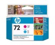 Печатающая головка HP 72 | C9383A пурпурный + голубой 6000 стр