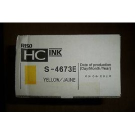 RISO S-4673E краска для дупликатора [S-4673] желтый (оригинал) 