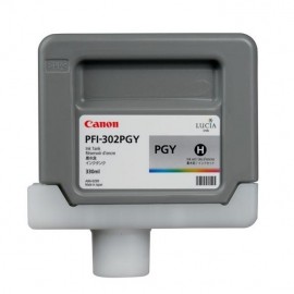 Canon PFI-302PGY | 2218B001 картридж струйный [2218B001] серый-фото 330 мл (оригинал) 