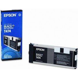 Картридж струйный Epson T474 | C13T474011 черный 220 мл