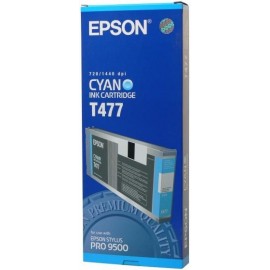 Epson T477 | C13T477011 картридж струйный [C13T477011] голубой 220 мл (оригинал) 