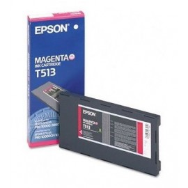 Epson T513 | C13T513011 картридж струйный [C13T513011] пурпурный 500 мл (оригинал) 