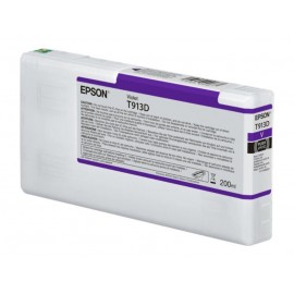 Epson T913D | C13T913D00 картридж струйный [C13T913D00] фиолетовый 200 мл (оригинал) 