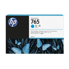 HP 765 | F9J52A картридж струйный [F9J52A] голубой 400 мл (оригинал) 