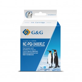 Картридж струйный GG NC-PGI-2400XLC голубой 20,4 мл