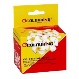 Colouring CG-C9361HE-Color картридж струйный [HP 136 | C9361HE] цветной 220 стр 