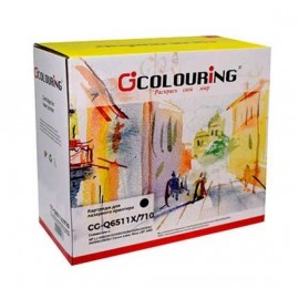 Картридж лазерный Colouring CG_Q6511X/710 черный 12000 стр