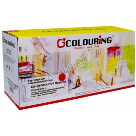 Картридж Colouring CG_Q6003A/707_M [HP 124A | Q6003A] 2000 стр, пурпурный