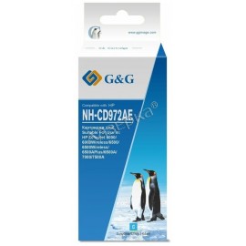 Картридж G&G NH-CD972AE [HP 920 XL | CD972AE] 14.6 мл, голубой