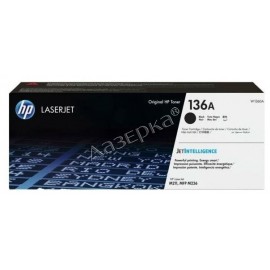 HP 136A | W1360A картридж лазерный [W1360A] черный 1100 стр (оригинал) 