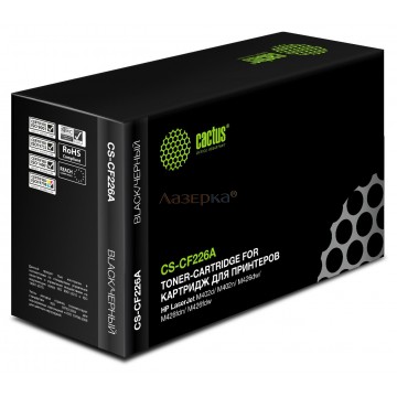 Картридж Cactus CS-CF226A совместимый лазерный картридж [HP 26A | CF226A] 3100 стр, черный