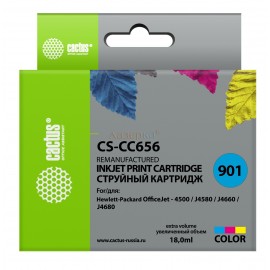 Картридж струйный Cactus-PR CS-CC656 цветной 18 мл