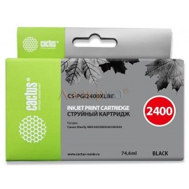 Картридж CS-Premium PGI2400XLBK [Canon PGI-2400XL | 9257B001] 74,6 мл, черный