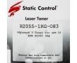 Тонер Static Control H2055-1KG-OS3 черный 1000 гр