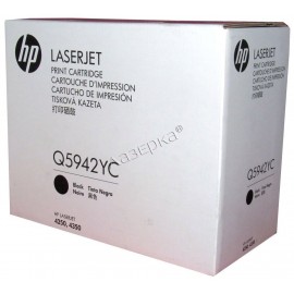 Картридж лазерный КОНТРАКТНЫЙ экстра увеличенный HP 42Y | Q5942YC черный 24500 стр