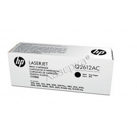 HP 12A | Q2612A картридж лазерный КОНТРАКТНЫЙ [Q2612AC] черный 2000 стр (оригинал) 