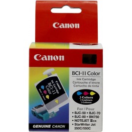 Canon BCI-11 | 0958A002 картридж струйный [0958A003] цветной 3 x 40 стр (оригинал) 