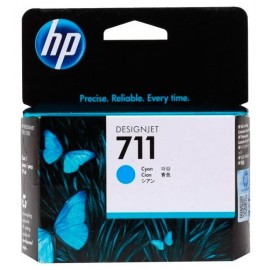HP 711 | CZ130A картридж струйный [CZ130A] голубой 29 мл (оригинал) 