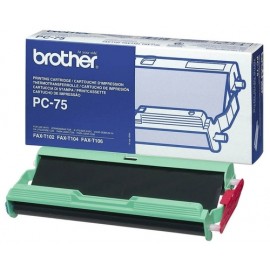 Brother PC-75 факсовая пленка [PC75] черный 144 стр (оригинал) 