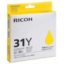Картридж гелевый Ricoh GC31Y | 405764 желтый 1 750 стр