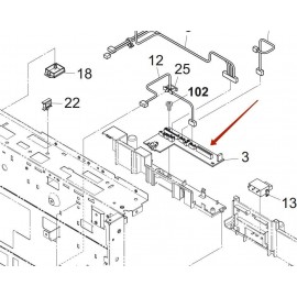 Плата распределения питания Kyocera 302KK94040