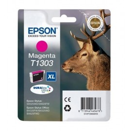 Картридж струйный Epson T1303 | C13T13034012 пурпурный 580 стр