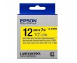 Картридж ленточный Epson LK-4YBVN | C53S654042 черный на желтом 12 мм 8 м