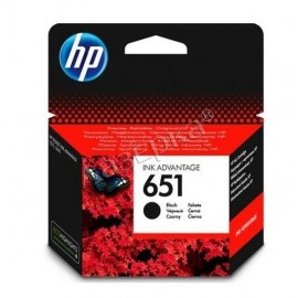 Картридж струйный HP 651 | C2P10AE черный 600 стр