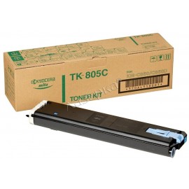 Картридж лазерный Kyocera TK-805C | 370AL510 голубой 10000 стр