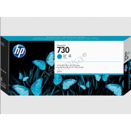 Картридж струйный HP 730 | P2V68A голубой 300 мл