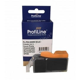 Картридж струйный ProfiLine PL_PGI-520BK_BK черный 16 мл