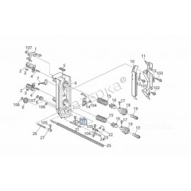 Мешалка для бункера с тонером Ricoh A2943331