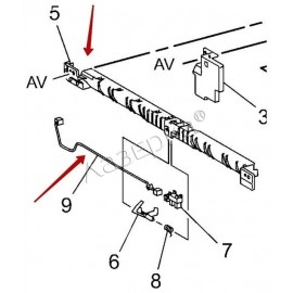 Направляющая Xerox 054K42090