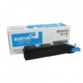 Картридж лазерный Kyocera TK-865C | 1T02JZCEU0 голубой 12000 стр